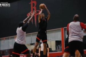 火箭官方晒新赛季训练营集锦：让他们说去吧 结果会告诉你答案
